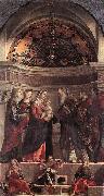 CARPACCIO, Vittore Presentation of Jesus in the Temple dfg oil on canvas